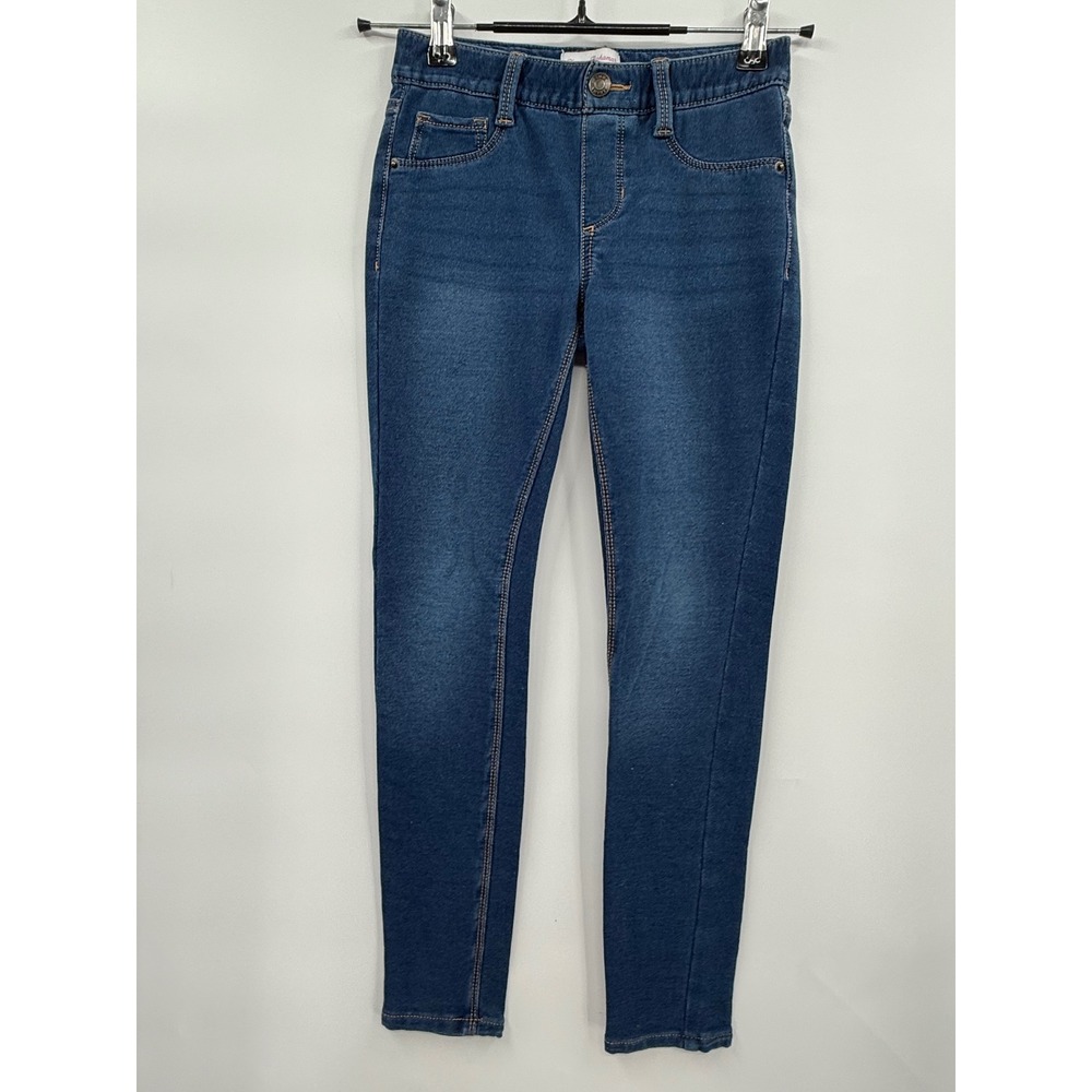 Tommy Bahama 10 Skinny Jeggings Girls Blue Stretch Denim Pull On Leggings
